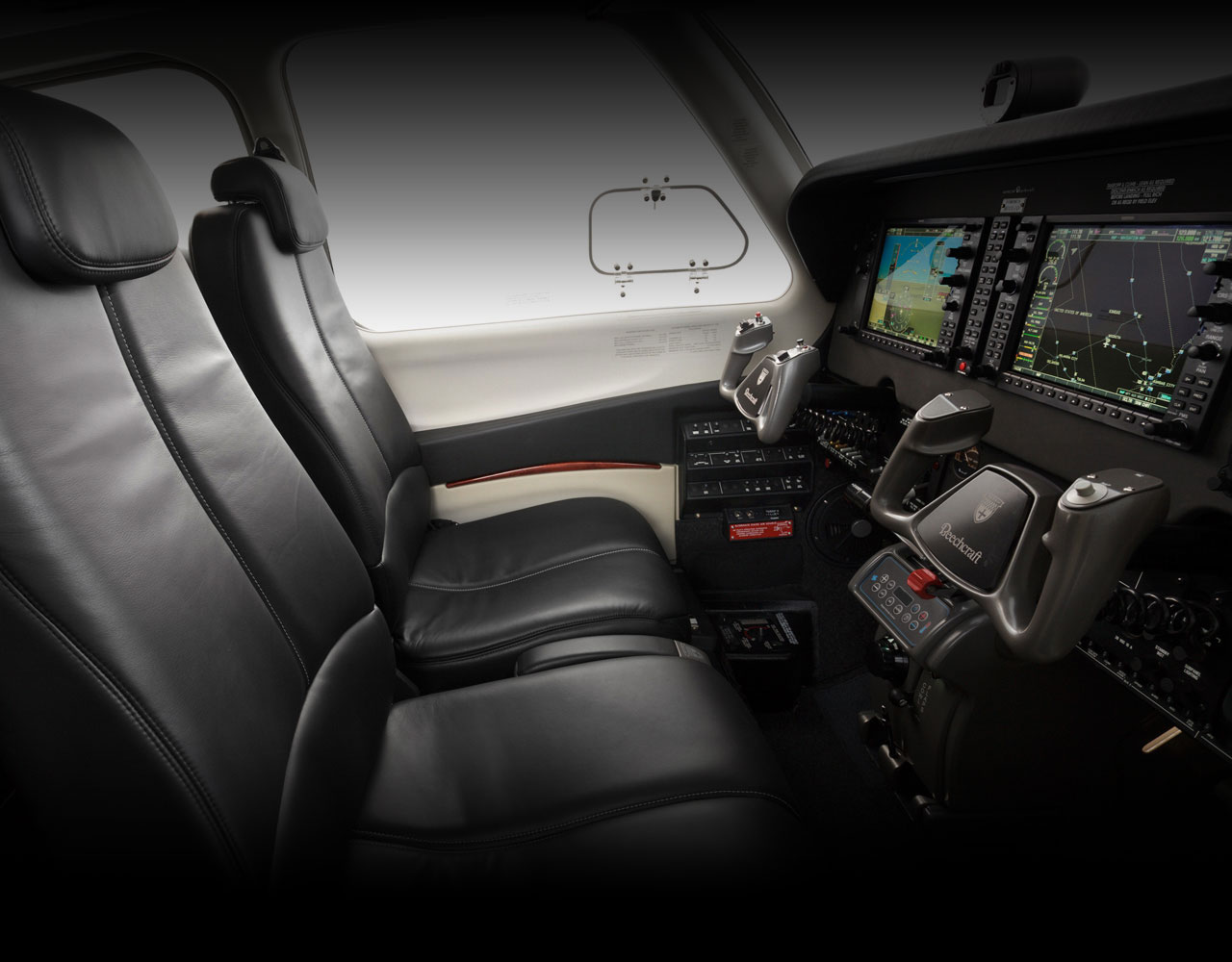 Beechcraft G36 Bonanza glass-panel instrument panel