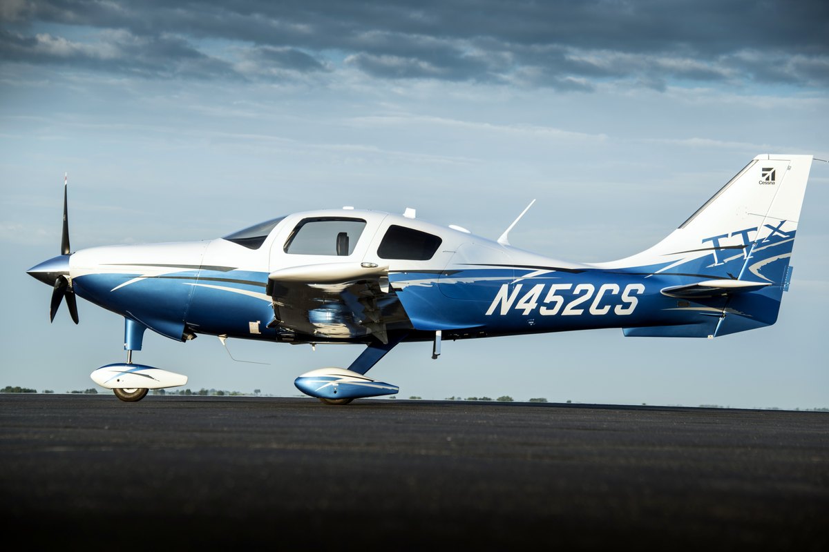 Cessna TTx on the ramp