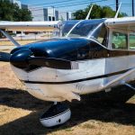 Cessna 205 Super Skywagon N8170Z front three quarter view from the left