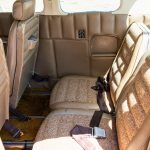 Cessna 205 Super Skywagon N8170Z six place cabin interior wide view