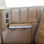 Cessna 205 N8170Z rear seat with armrest and side panel