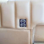 Cessna 205 N8170Z passenger headset jacks in the cabin side panel