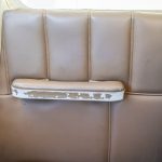 Cessna 205 N8170Z cabin seat armrest detail