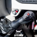Side-stick control and leather boot in 2015 Cessna TTx N576DC