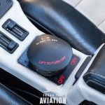 Fuel selector on the center console of 2015 Cessna TTx N576DC