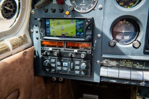 Garmin GTN 650 navigator and radio stack in N474Z