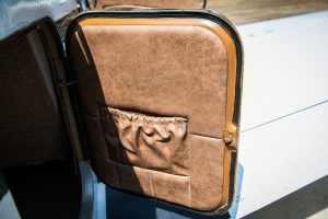 Baggage door interior panel in N474Z