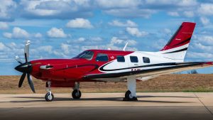 Piper Meridian PA46-500TP N203AP left side view