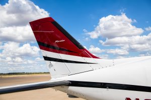 Piper Meridian PA46-500TP N203AP vertical tail