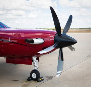 Piper Meridian PA46-500TP N203AP Hartzell five-blade propeller