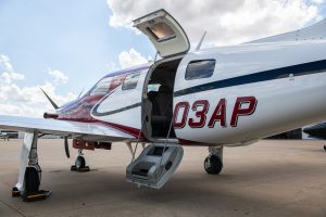 Piper Meridian PA46-500TP N203AP cabin door and airstair