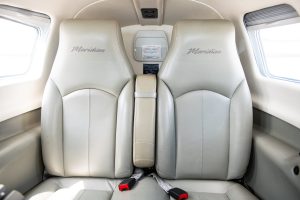 Piper Meridian PA46-500TP N203AP aft cabin seats