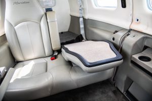 Piper Meridian PA46-500TP N203AP club seating from the side