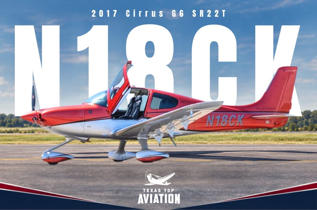 2017 Cirrus G6 SR22T N18CK