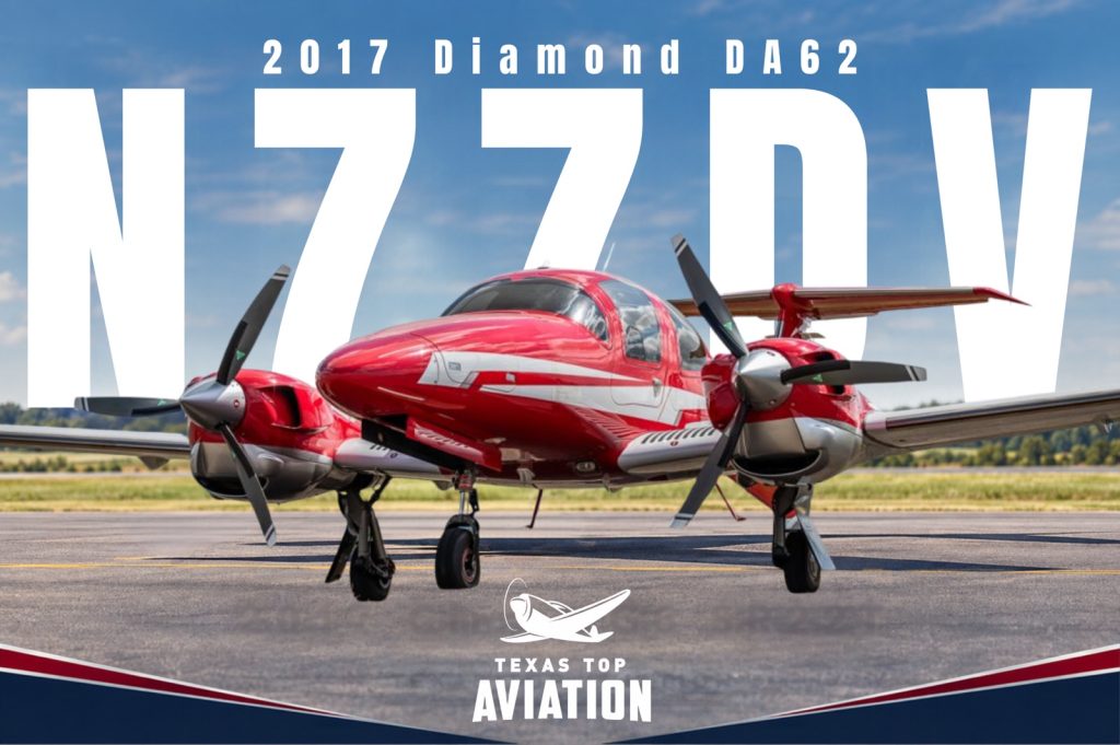 2017 Diamond DA62 N77DV